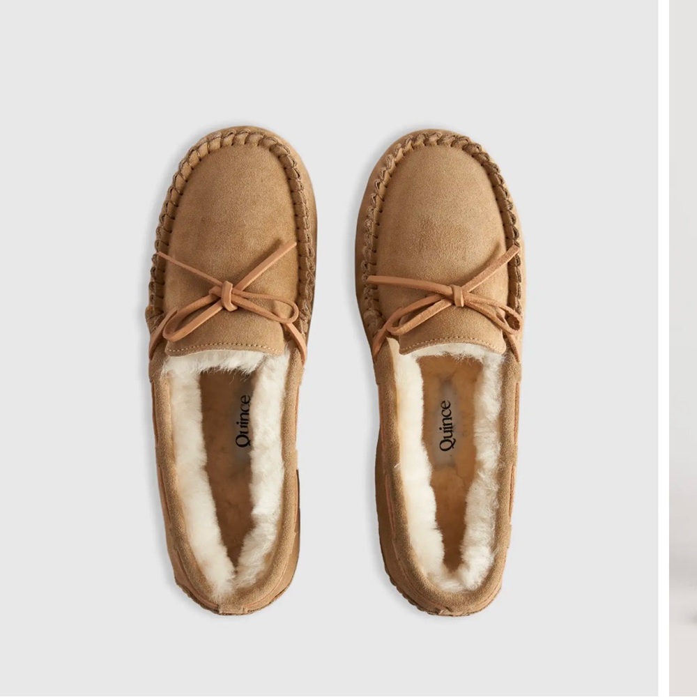Quince Australian Shearling Slippers size 6